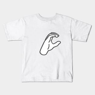 american sign language, Kids T-Shirt